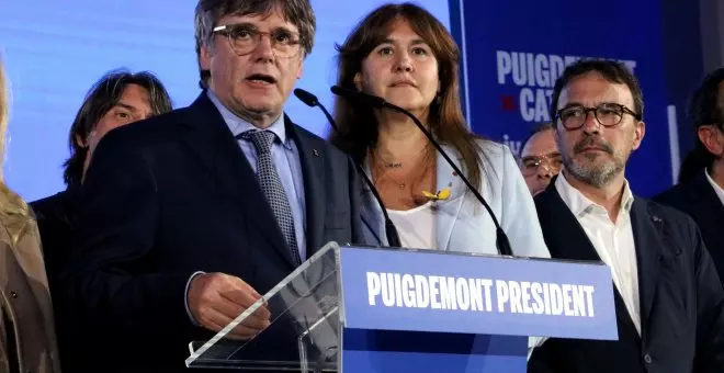 Junts supera con creces a ERC, pero queda lejos del PSC y Puigdemont no será president