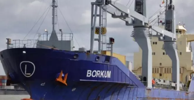 Un carguero con armas para Israel navega hacia Cartagena
