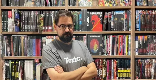 De cháchara con Jorge Fornés en Cómic Barcelona