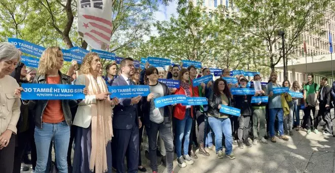 L'independentisme surt en tromba per denunciar l'ofensiva judicial contra el moviment pel 'cas Tsunami'