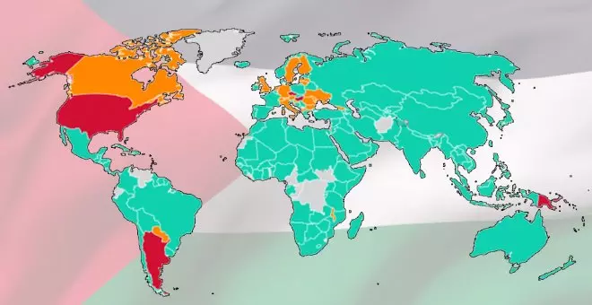 Estos son los Estados que reconocen a Palestina como miembro de la ONU