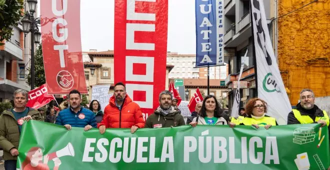 La escuela pública volverá a movilizarse: "El gasto educativo está por debajo de 2009"