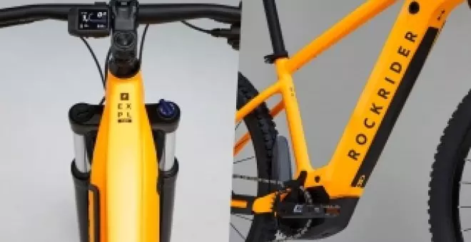 Es barata y además está rebajada, pero esta bicicleta eléctrica de montaña de Decathlon tiene motor Yamaha