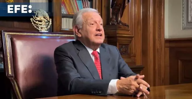 López Obrador festejó triunfo de Sheinbaum en México "con amplio margen"