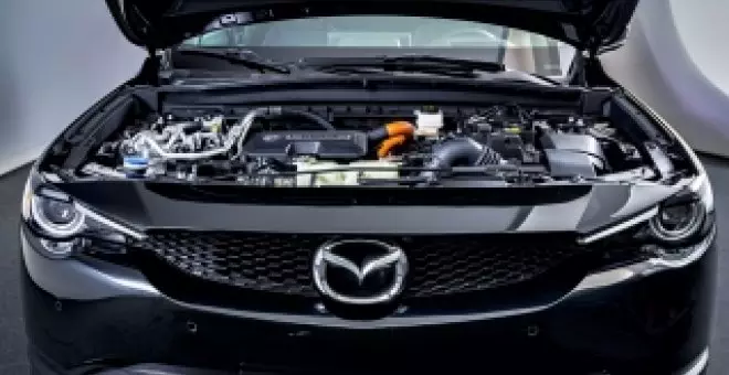Mazda entiende el coche híbrido a su manera y este es el atípico motor que piensa fabricar para ello