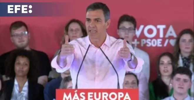 Sánchez ve al PP "desesperado" por plantear una moción de censura con Abascal y Puigdemont