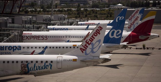 Un fallo informático de Microsoft provoca incidencias en aeropuertos y empresas en España y en todo el mundo