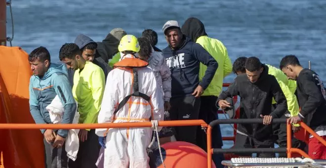 Rescatan más de 200 migrantes en cuatro embarcaciones en las Islas Canarias