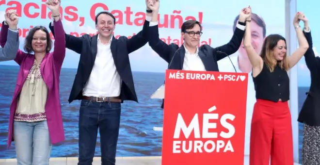 El PSC arrasa a les europees i completa el lideratge del cicle electoral a Catalunya