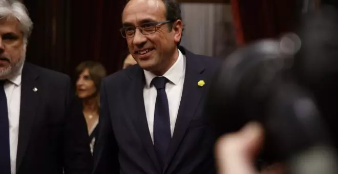 Josep Rull, un histórico convergente endurecido por la prisión que vuelve a la primera línea como presidente del Parlament