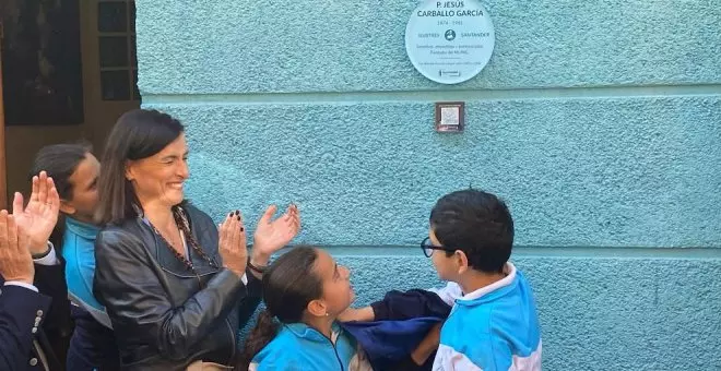 La Ruta de los Ilustres suma una nueva placa al Padre Carballo por su "importancia para la prehistoria y la educación"