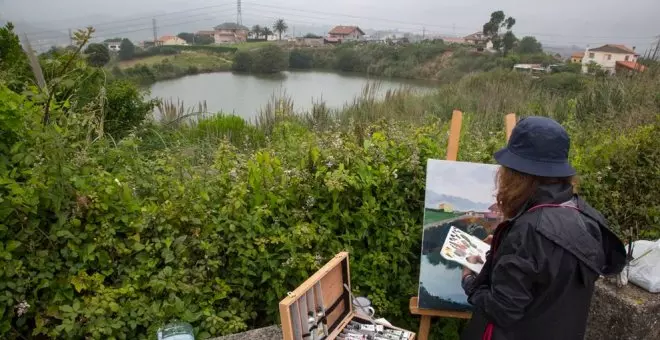 Un total de 142 artistas participan este domingo en el 34 Concurso de Pintura Rápida al aire libre