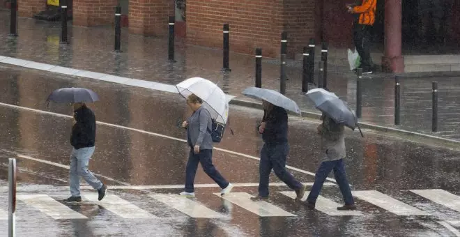 Una DANA marcará un fin de semana de fuertes lluvias y tormentas