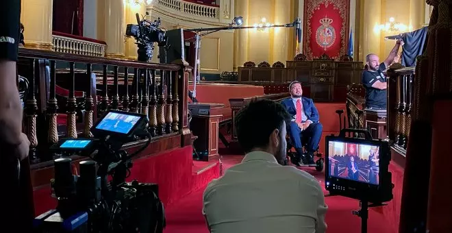 Comienza el rodaje del documental sobre Juan Ramón Amores: la historia de superación del alcalde y senador con ELA