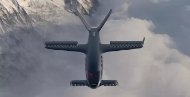 Este vehículo híbrido entre avión y drone diseñado por BMW utiliza hidrógeno, y recorrerá 2.000 kilómetros sin parar