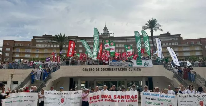 Los sanitarios hablan de "éxito rotundo" de la huelga y avisan de más movilizaciones si Moreno Bonilla no toma medidas