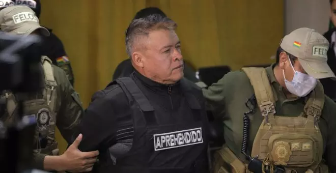 El excomandante Zuñiga y otros dos militares van a prisión preventiva por el "intento de golpe" en Bolivia