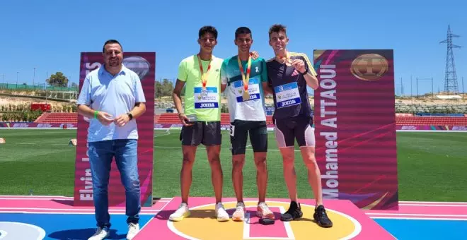 Attaoui, Campeón de España de 800 metros: "Ha sido un carrerón brutal, la carrera ha sido perfecta"