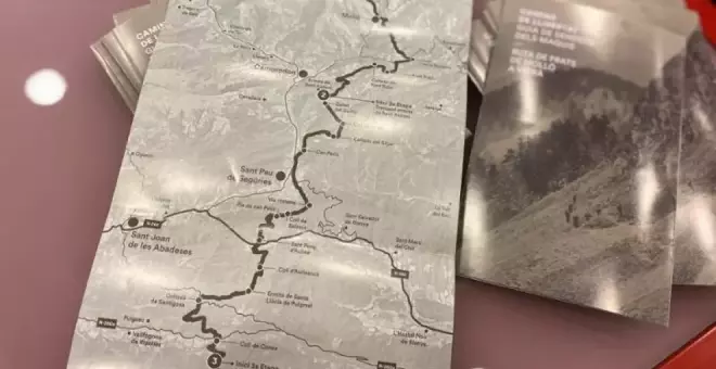 La ruta 'Camins de llibertat' farà possible seguir els senders dels maquis de Prats de Molló a Vidrà