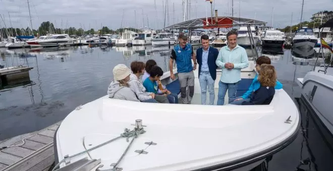Camargo inicia rutas en barco por el Espacio Natural Protegido de la Bahía de Santander