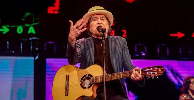 'Hola y adiós': Joaquín Sabina anuncia su gira de despedida de "los escenarios multitudinarios"