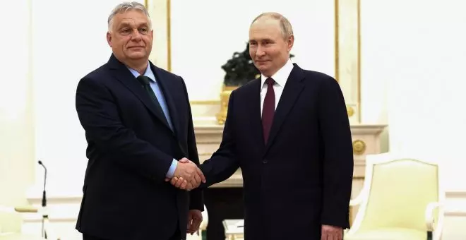 La visita de Orbán a Moscú desata la ira de Bruselas y Putin se marca otro tanto en su pugna con la OTAN y la UE