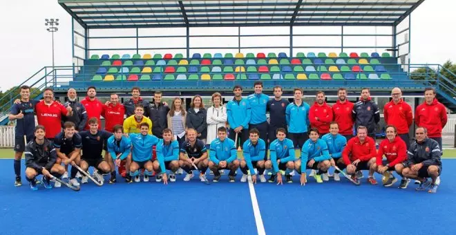 La selección española masculina comienza su preparación preolímpica en Santander