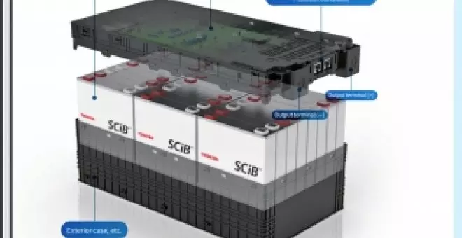 La batería de óxido de titanio y niobio de Toshiba aguanta recargas rápidas sin estropearse, es más segura y más densa