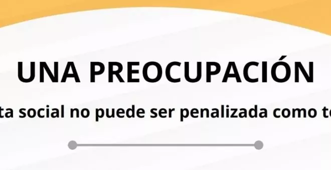 Más de 70 personalidades suscriben un manifiesto contra la criminalización de la protesta social