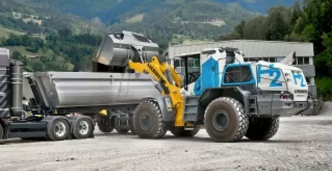 Ni diésel ni baterías, esta máquina de Liebherr funciona con hidrógeno y creen que es la mejor alternativa