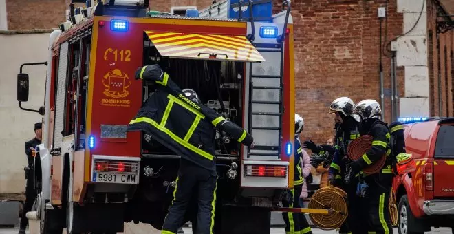 Mueren dos personas por un incendio en una vivienda del barrio madrileño de La Latina