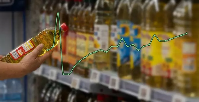 Cada vez menos aceite de oliva y más de girasol, sobre todo entre los más desfavorecidos