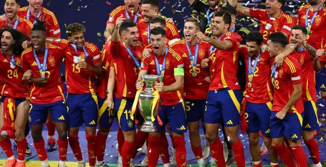 España gana la cuarta Eurocopa de fútbol de su historia