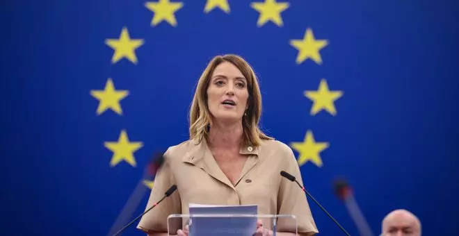 Roberta Metsola, reelegida presidenta del Parlamento Europeo hasta enero de 2027