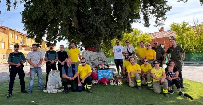 Cogolludo recuerda a los once miembros de su retén fallecidos hace 19 años en el incendio de Riba de Saelices