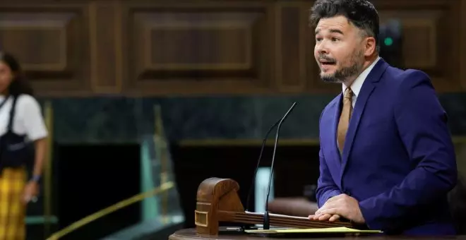 Rufián vuelve a exigir a Sánchez que explique el motivo del espionaje policial a anarquistas e independentistas