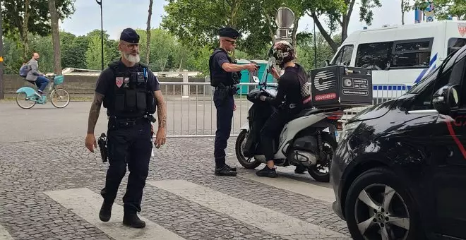 Un policía herido tras ser acuchillado en París a una semana de los Juegos Olímpicos