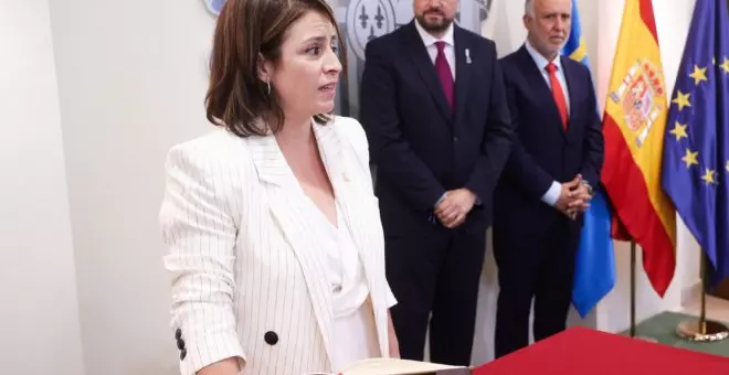 Adriana Lastra toma posesión del cargo de delegada del Gobierno