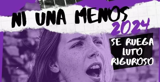 "Cortejo fúnebre" de la Comisión 8 de Marzo por las últimas víctimas de violencia de género