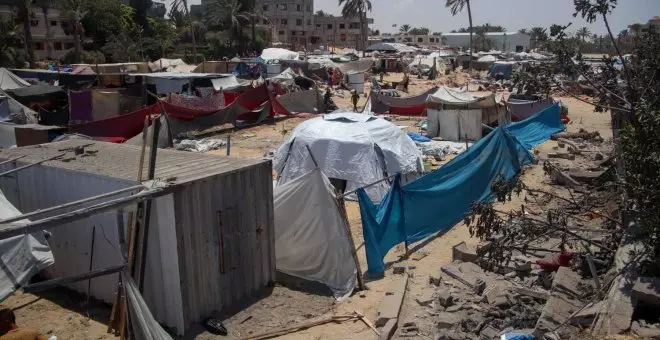 Israel ordena a los gazatíes abandonar una parte de la zona humanitaria de Mawasi