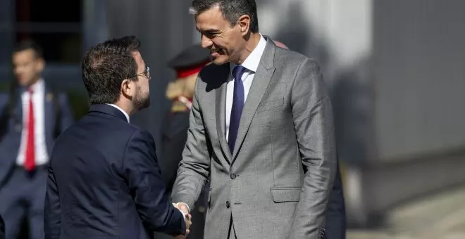 Sánchez se reunirá este miércoles con Aragonès en Barcelona en plena negociación para la investidura de Illa