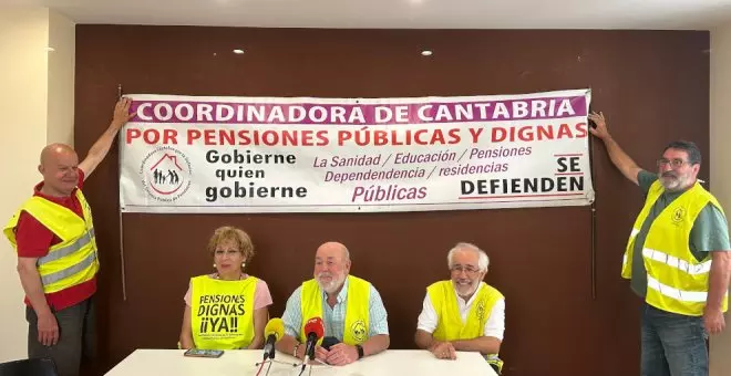 Los pensionistas se concentrarán en Puente San Miguel para exigir "soluciones" a las instituciones