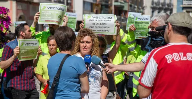 La plantilla de limpieza de ArcelorMittal mantiene su pulso con la empresa concesionaria