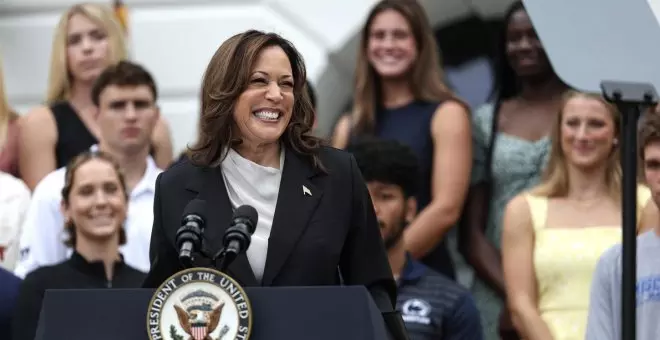 Posibilidad de un nido - Riamos la risa de Kamala Harris