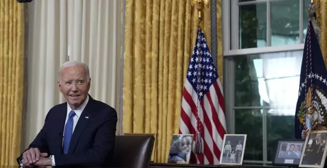 Biden se despide y justifica su renuncia como un paso para "salvar la democracia"