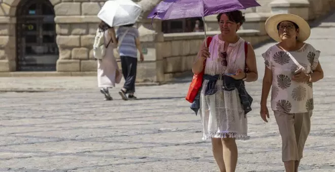 El calor sigue en el interior, con Toledo, Madrid, Cáceres, Teruel y Zaragoza en aviso naranja