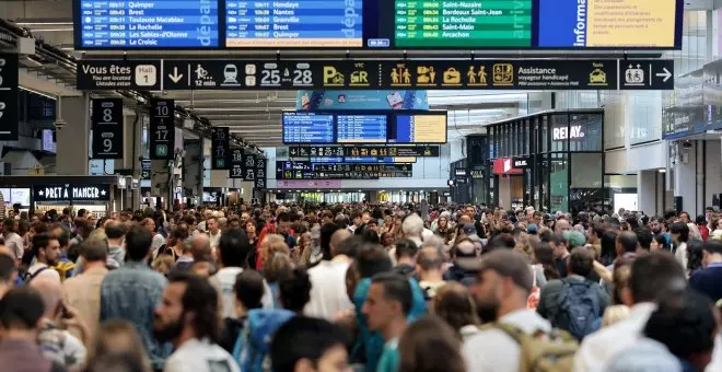 La circulación de trenes en Francia volverá a la normalidad total el lunes tras el sabotaje en la inauguración de los JJOO