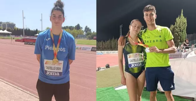 Oro y plata para Leire Arranz y Lucía Fernández en el Nacional sub 20