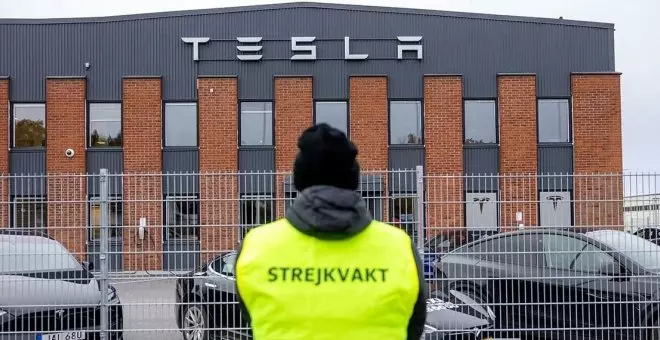 Inoperancia del sindicalismo global en TESLA-Suecia