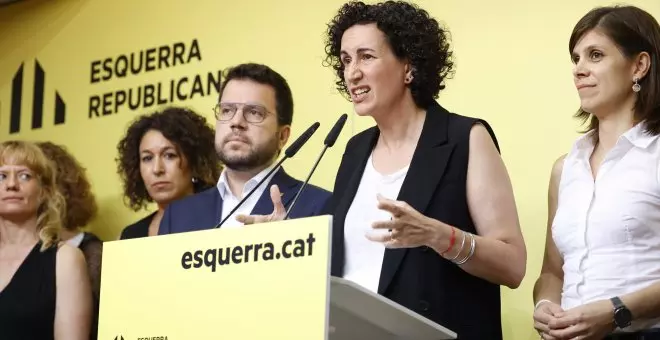 ERC considera "ofensivo" que Puigdemont relacione su posible detención con el apoyo de sus bases a la investidura de Illa